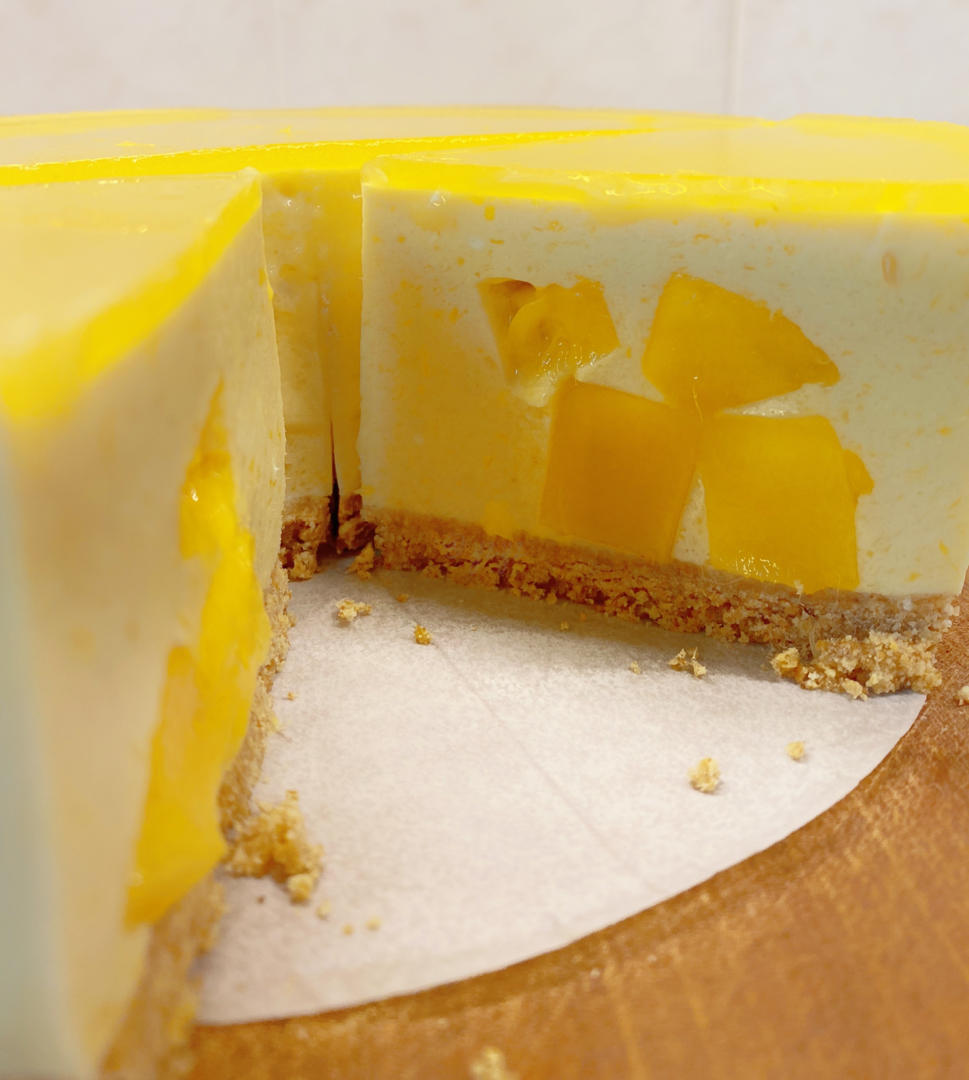 【视频】芒果慕斯（6寸） | 含镜面果胶配方