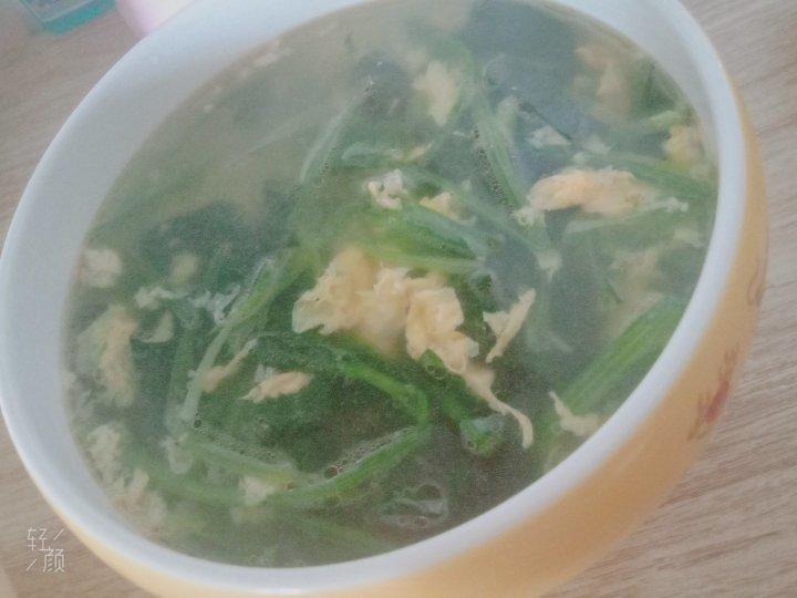 菠菜鸡蛋汤