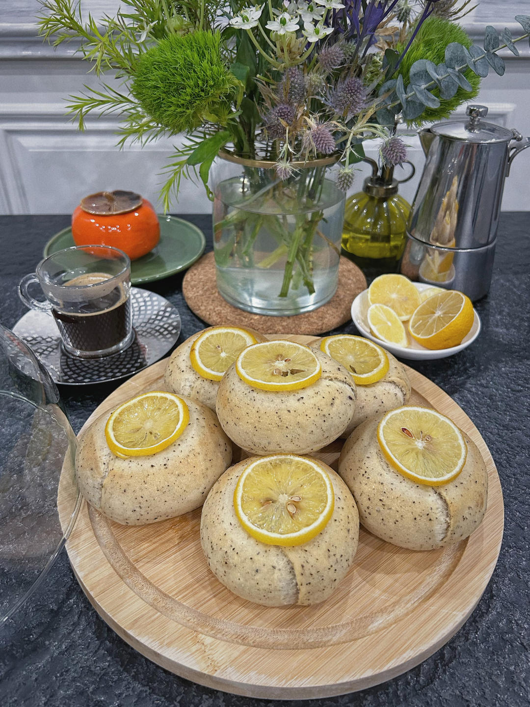 双重柠檬乳酪贝果🍋清爽果香🔆活力满满