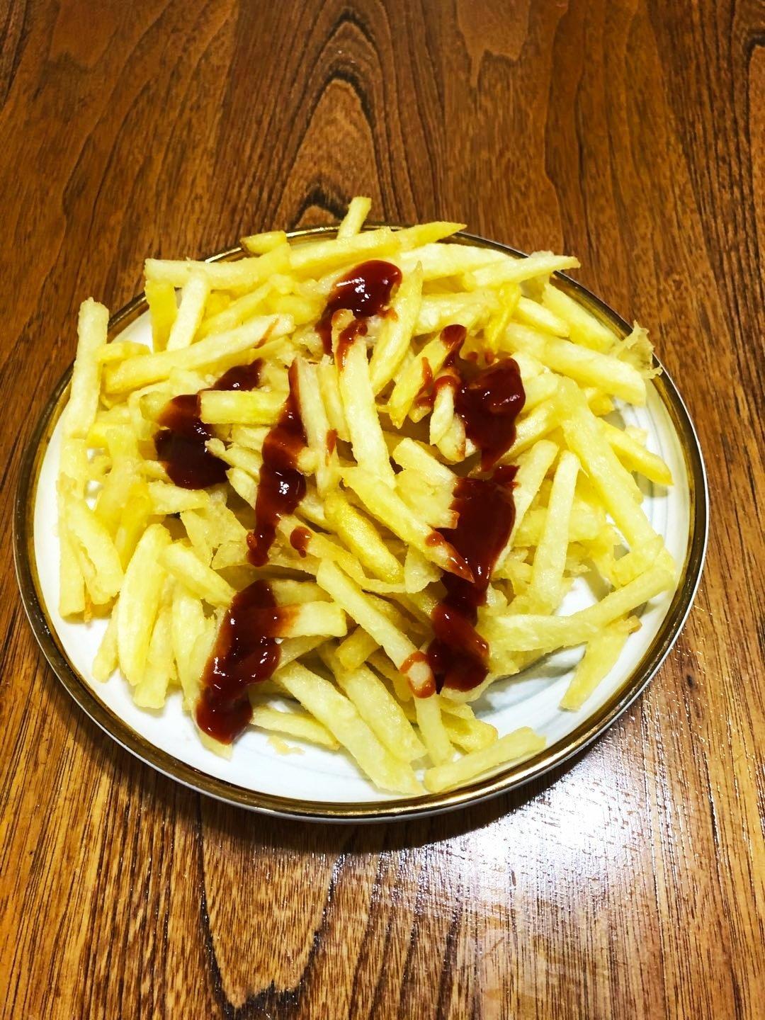 自制炸薯条