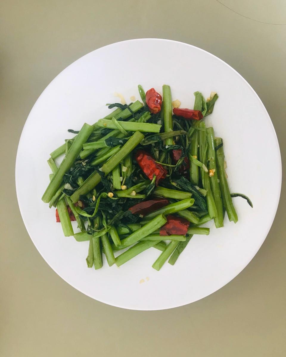 炒空心菜 泰国国菜