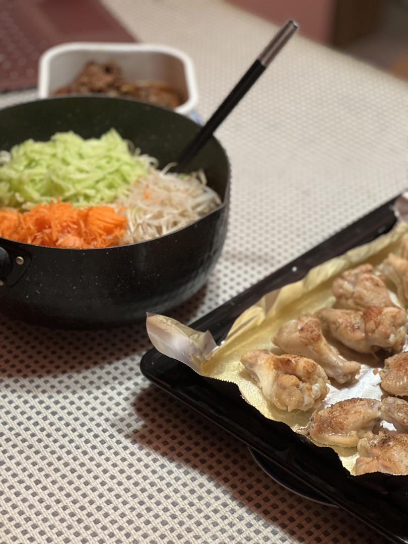 快手茄子丁拌面