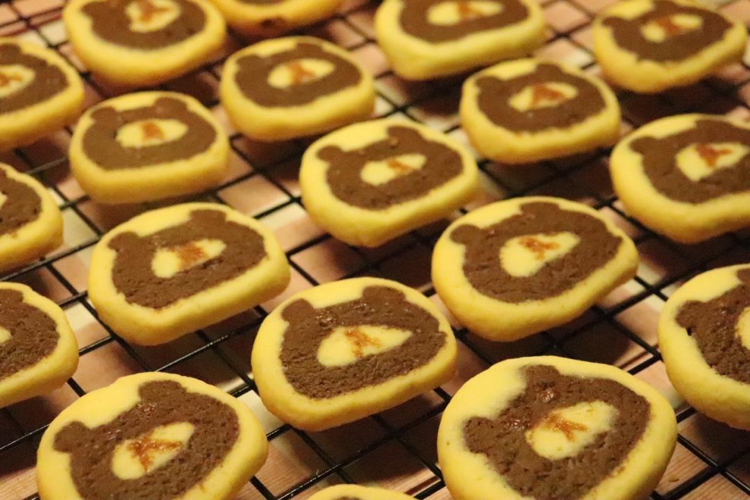 可爱的布朗熊饼干做法