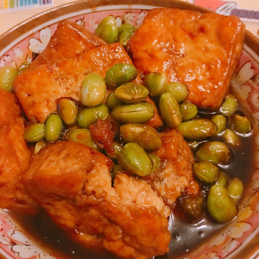 毛豆臭豆腐