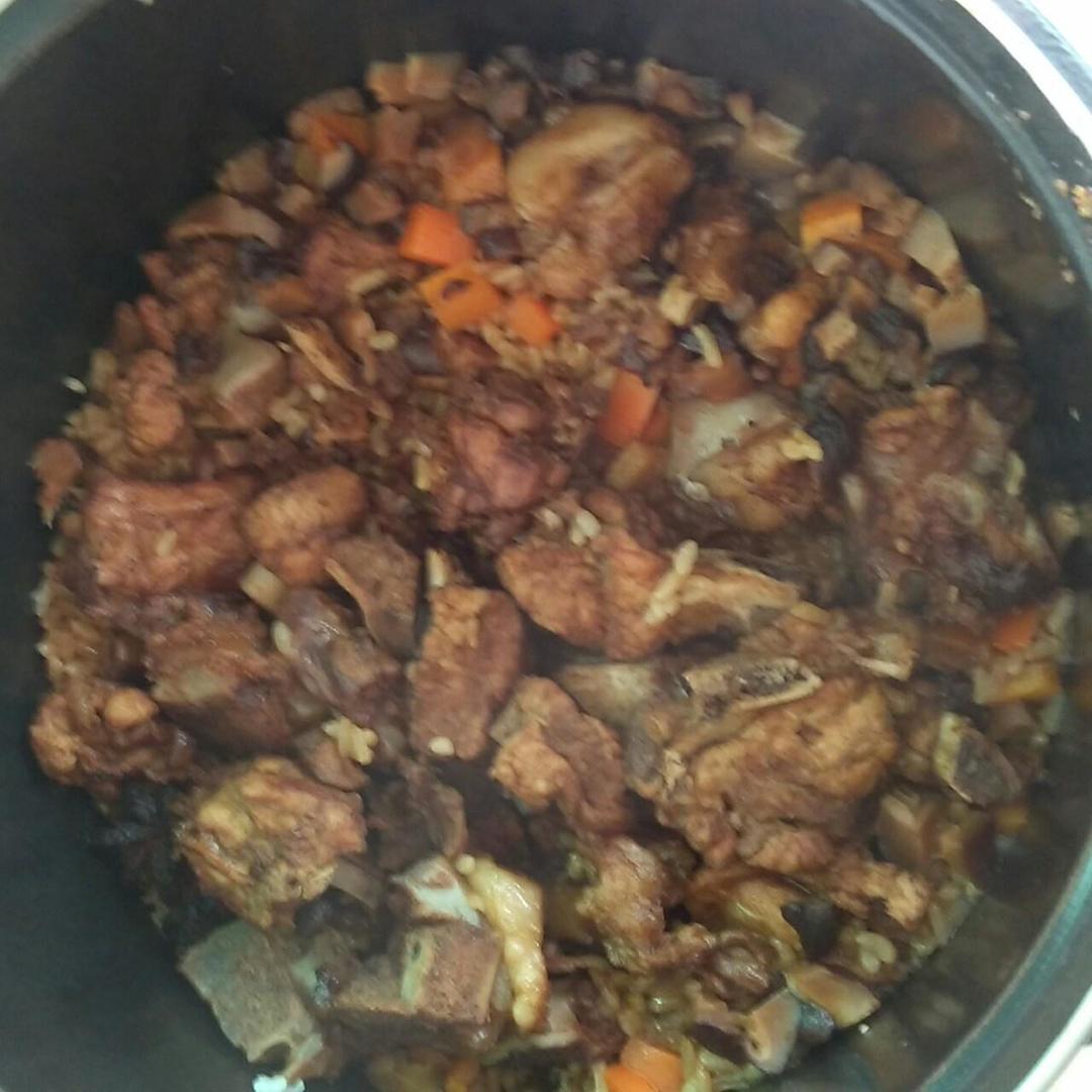 排骨蒸饭