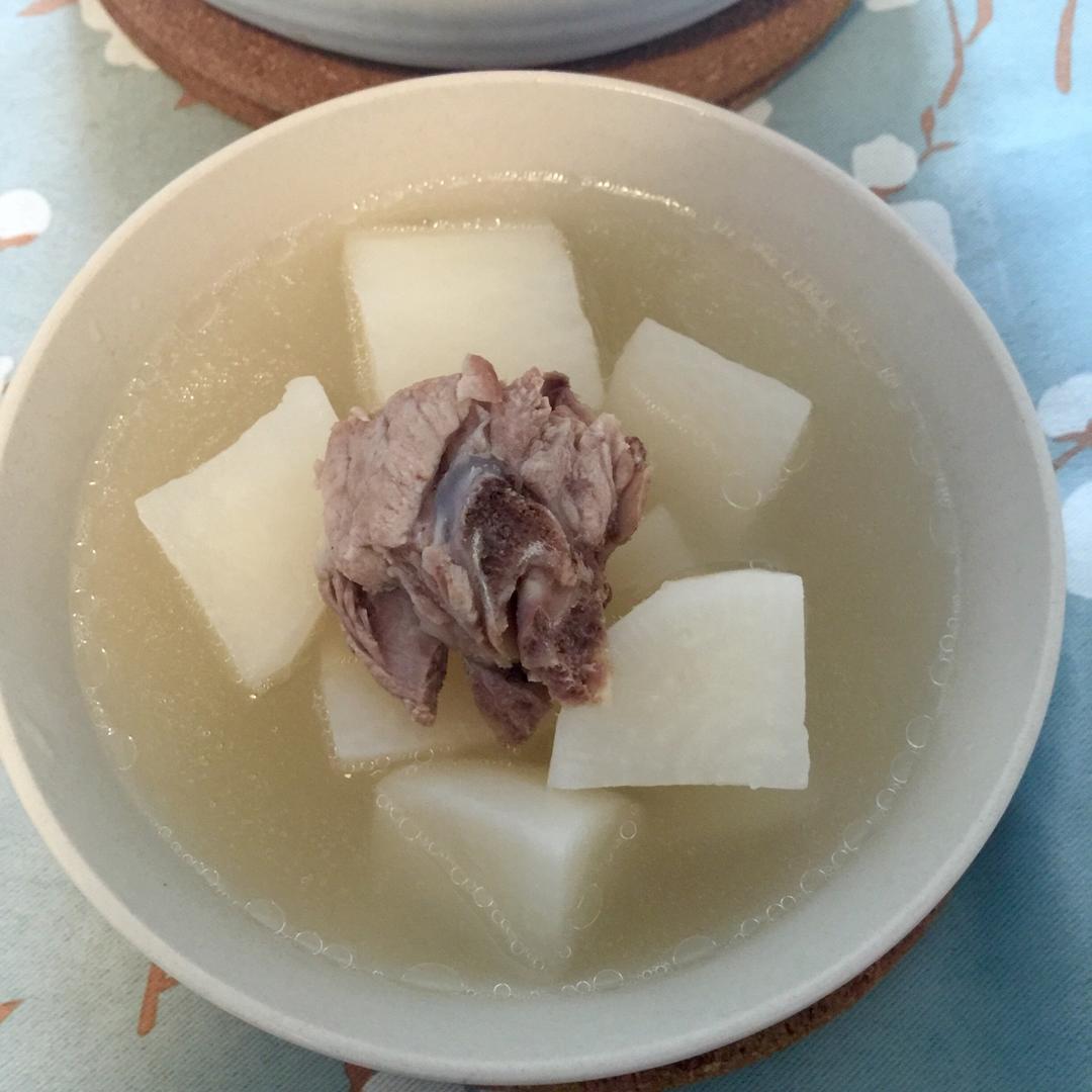 萝卜排骨汤