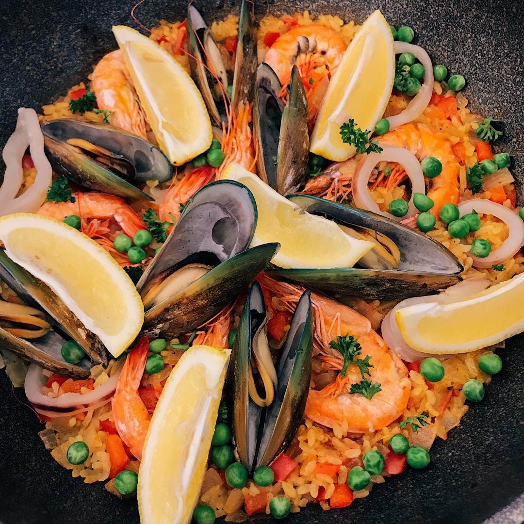 【曼食慢语】Seafood Paella 西班牙海鲜饭