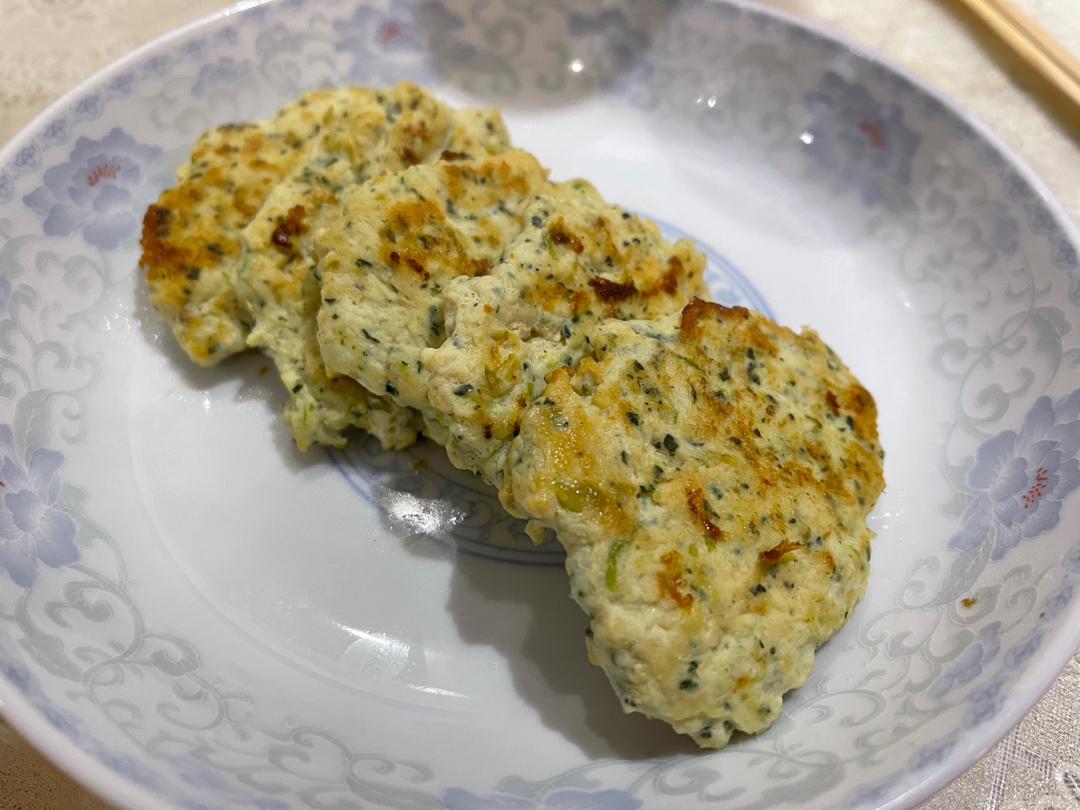 好吃不胖❗️低卡低脂时蔬鸡肉饼❗️