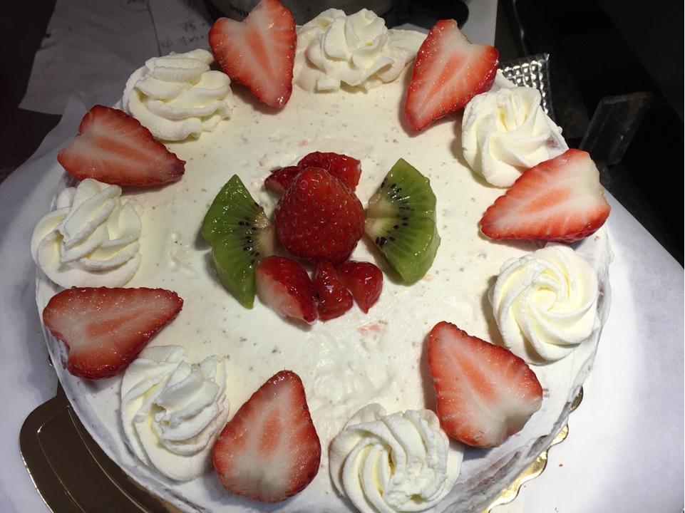 奶油蛋糕全过程的做法