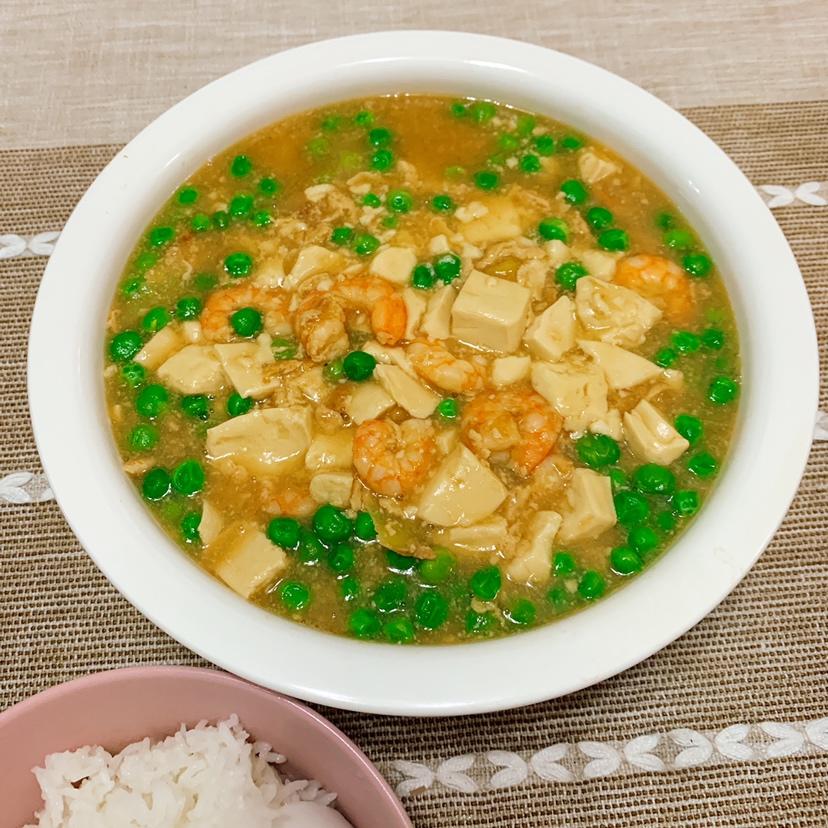 虾仁豆腐