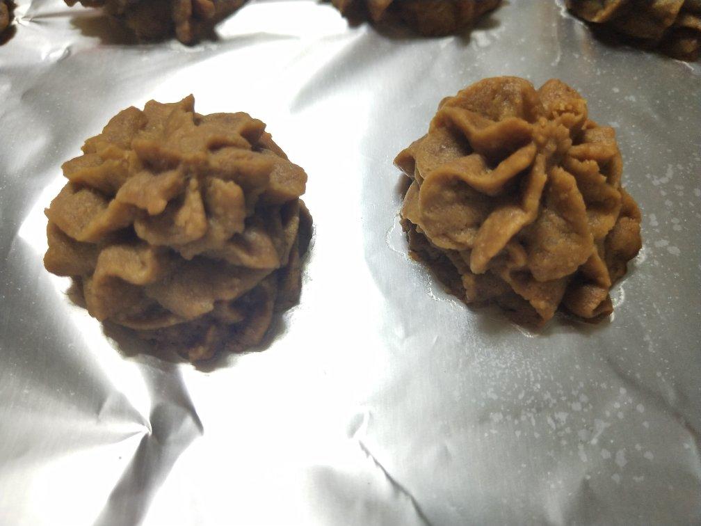 (珍妮曲奇+网红曲奇)咖啡小花配方/烘焙视频饼干篇2