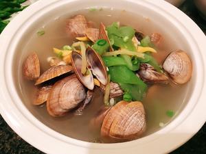 丝瓜黄蛤汤的做法 步骤8