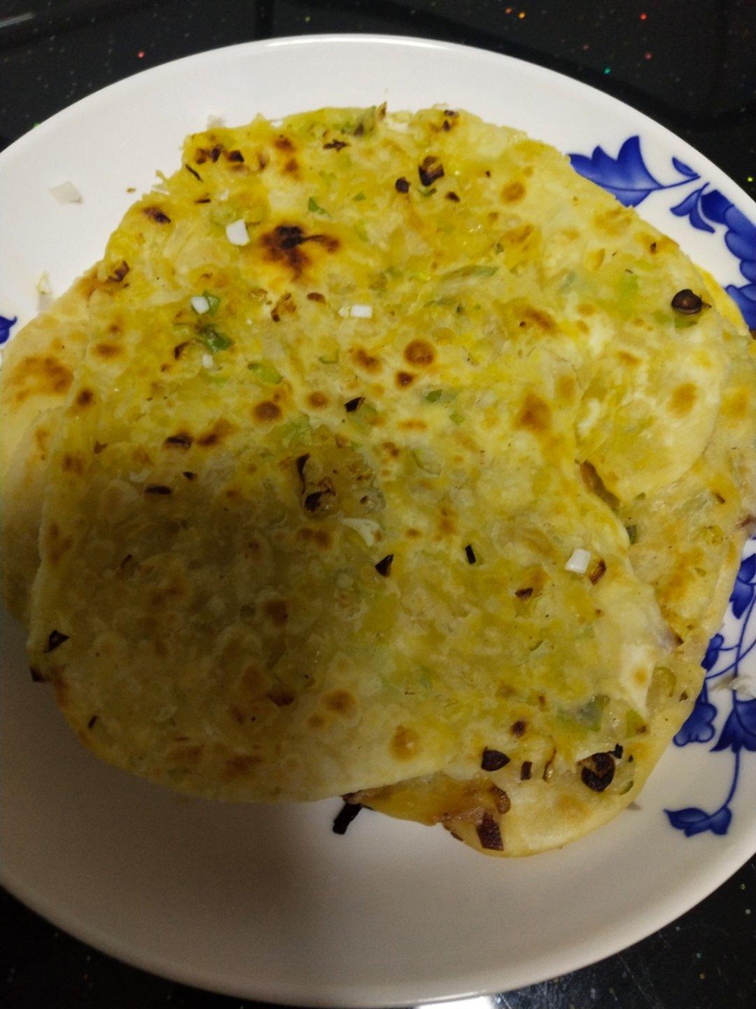 家庭版油酥葱油饼