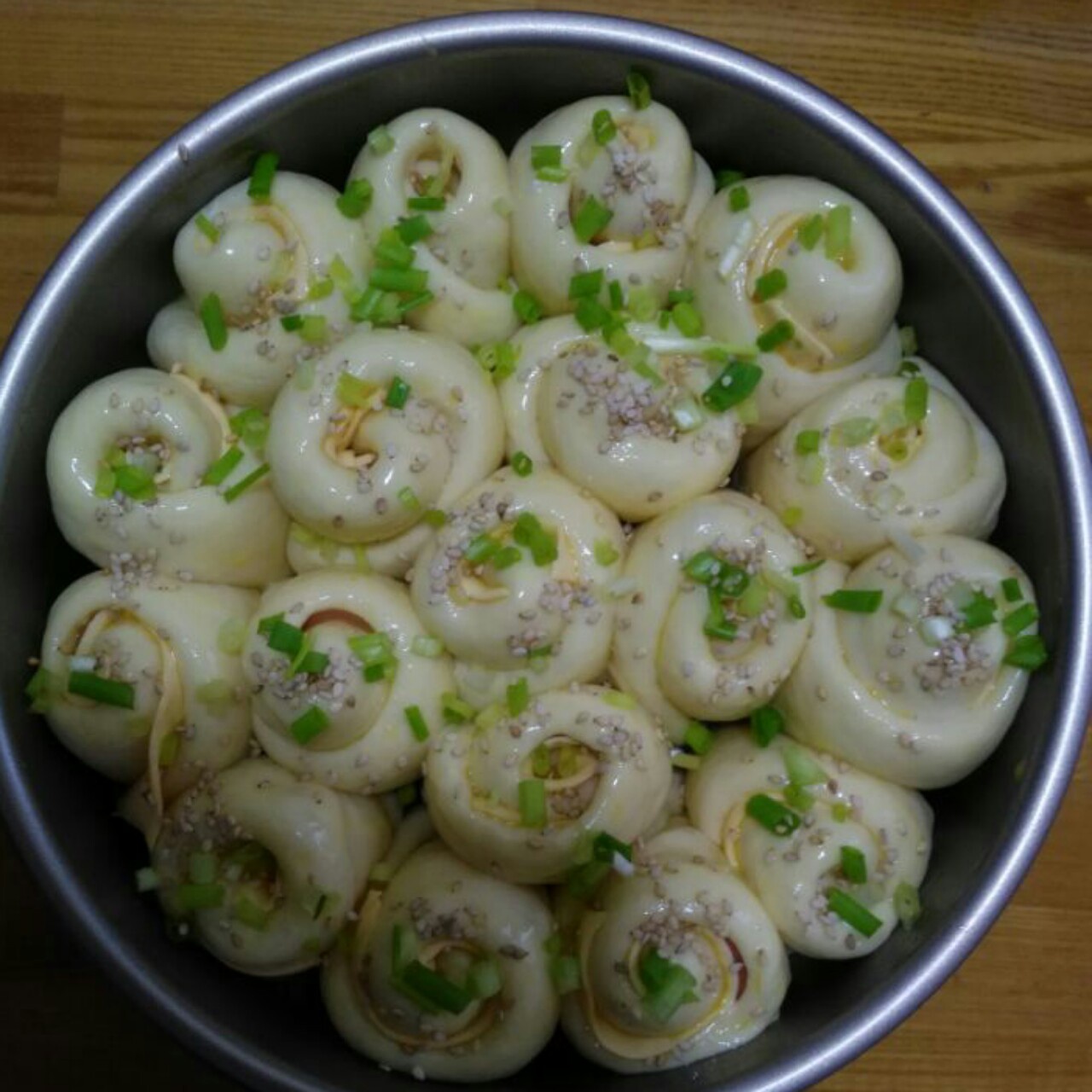 葱香奶酪培根卷