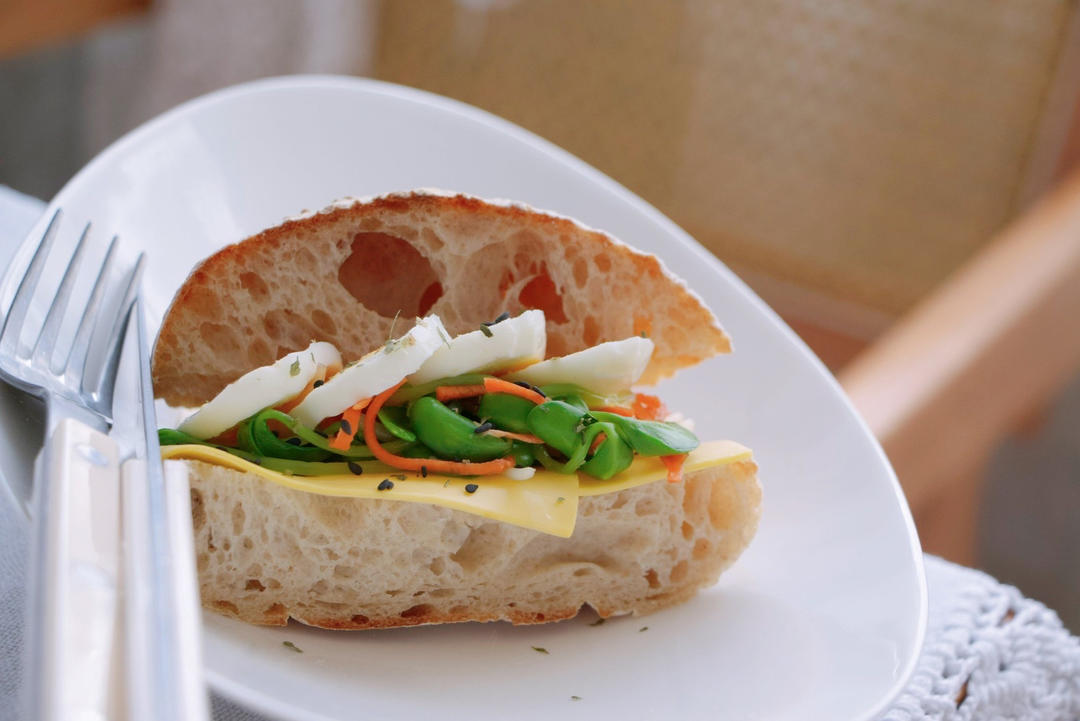 纯奶手撕吐司的做法 步骤1