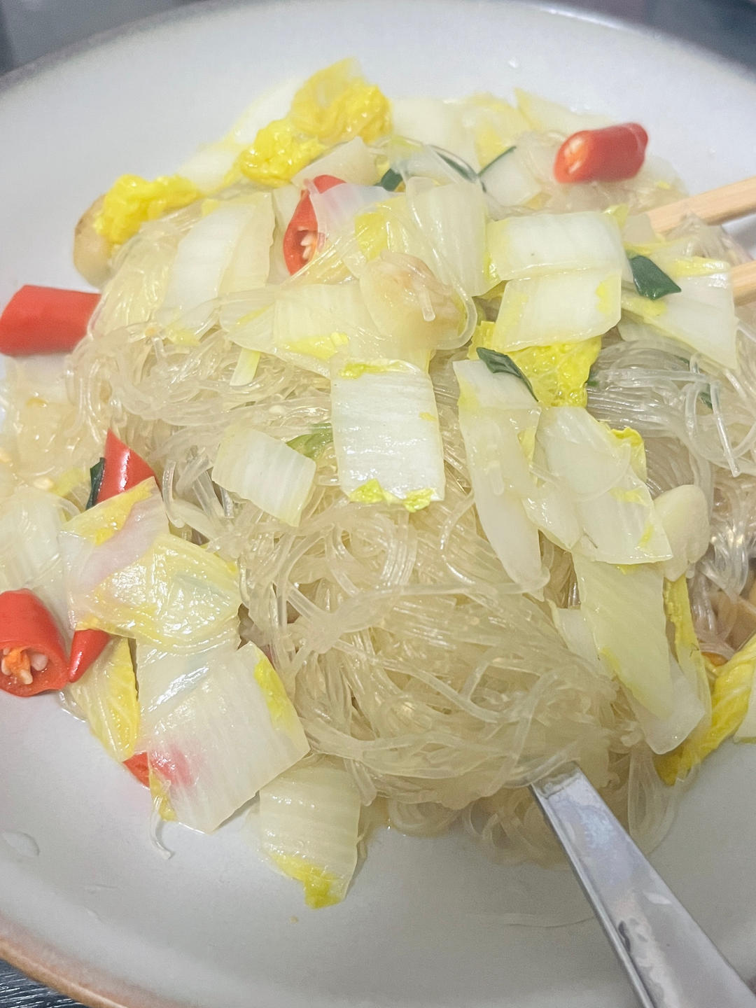 烂糊粉丝娃娃菜