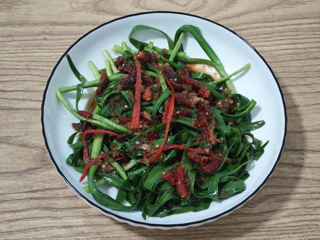 白灼韭菜（阿蔡版）