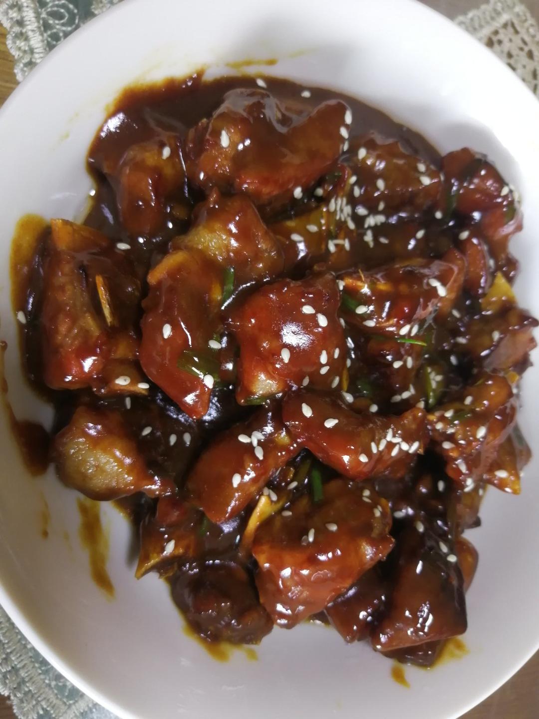 梅子酱排骨-夏天酸甜开胃必备