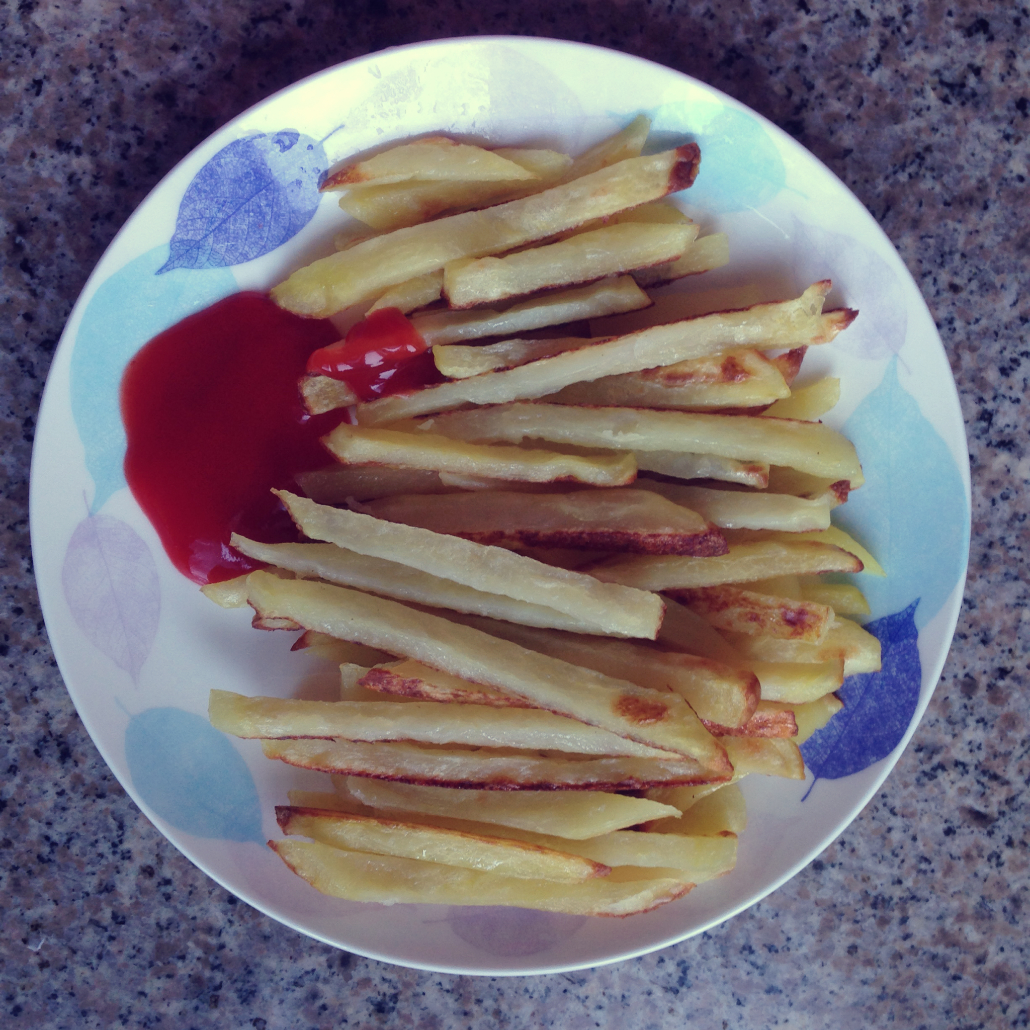 m-cat做的烤箱版薯条