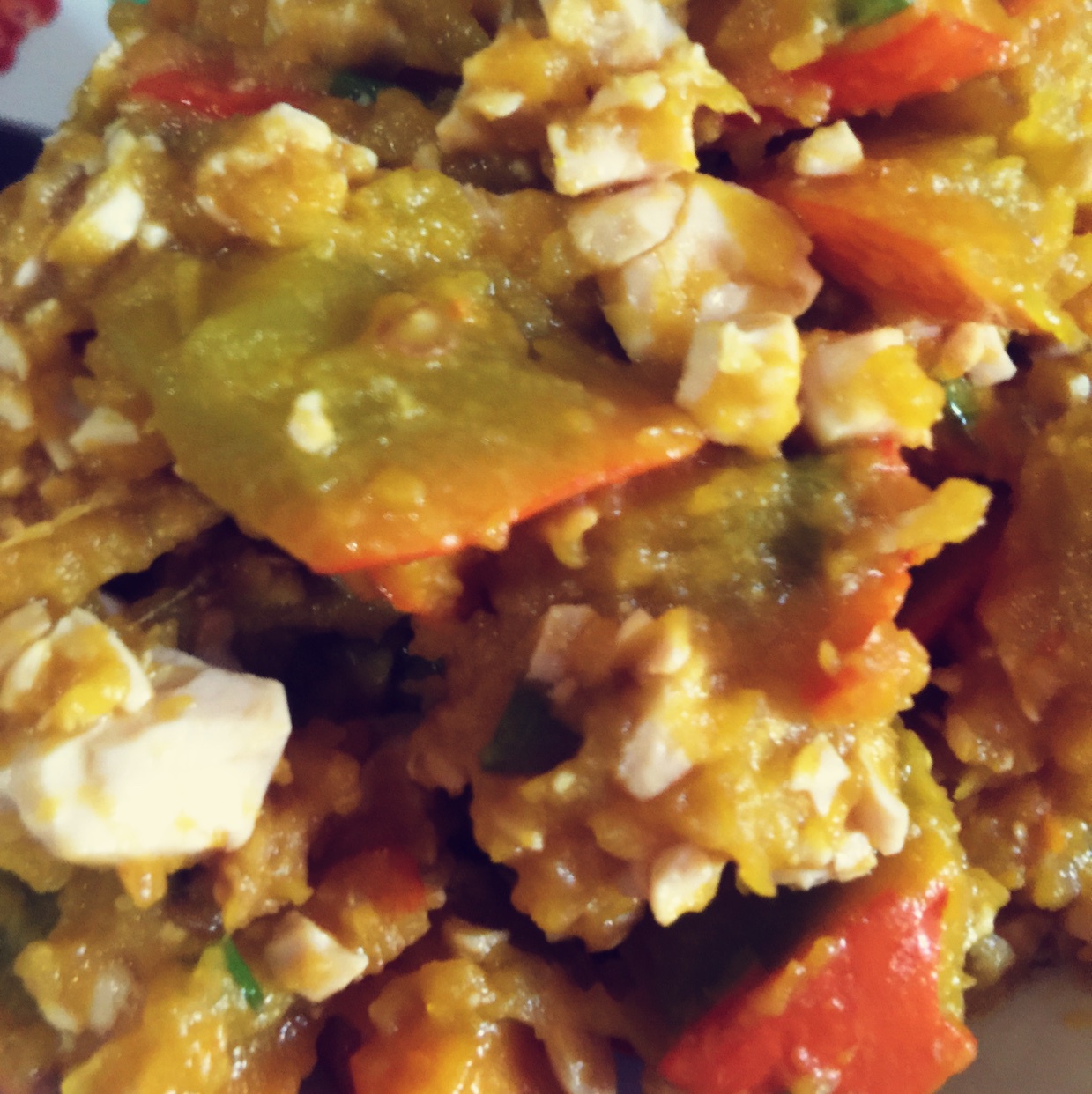 咸蛋焗南瓜（全蛋版）