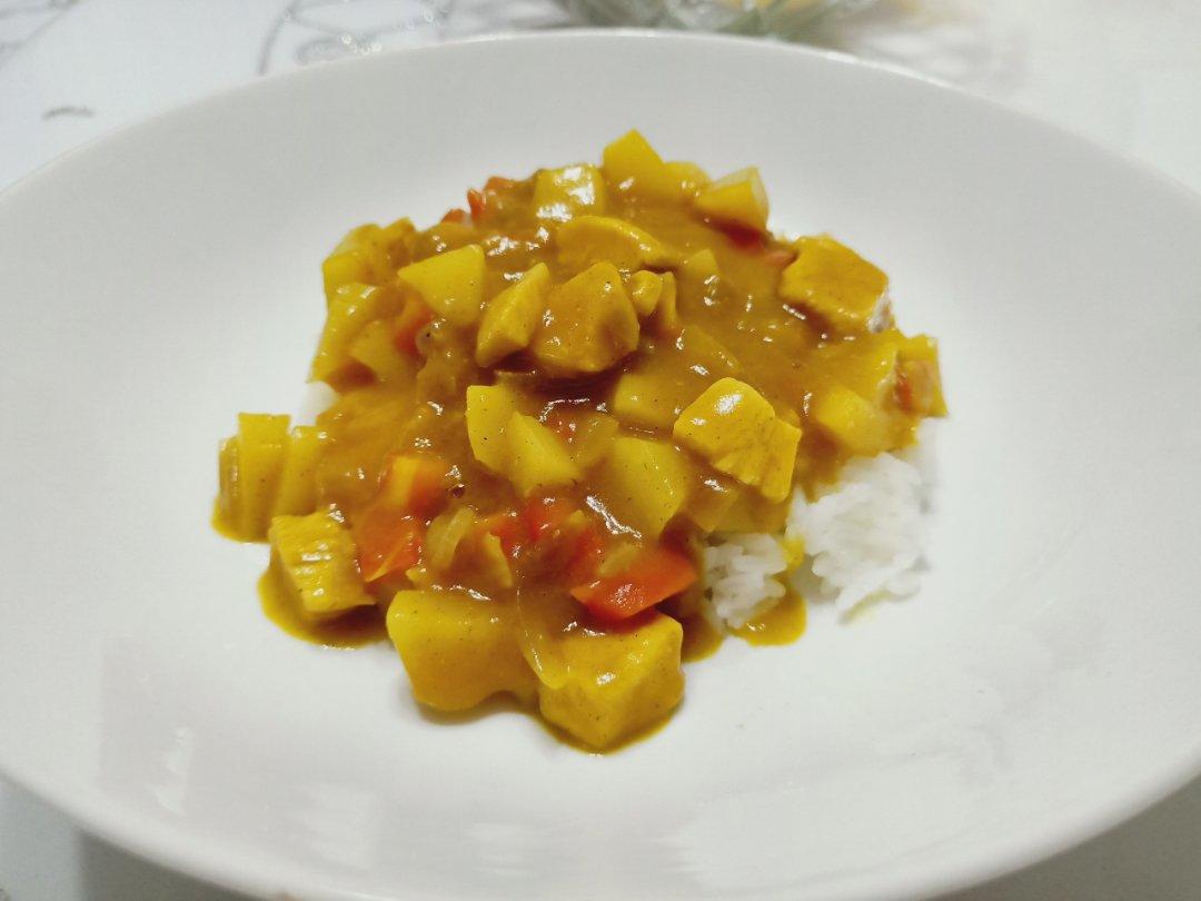 咖喱鸡肉饭