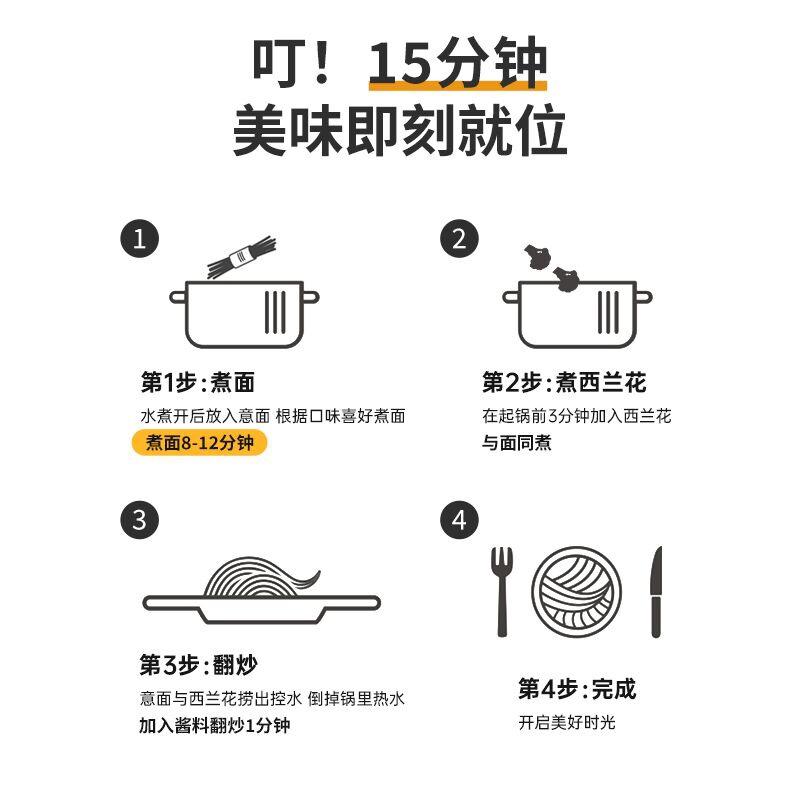 谦加意大利面的做法 步骤5