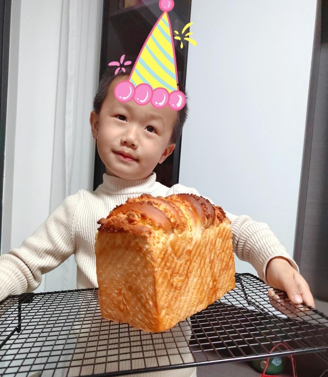 70%中种椰蓉吐司【附椰蓉馅制作方法】