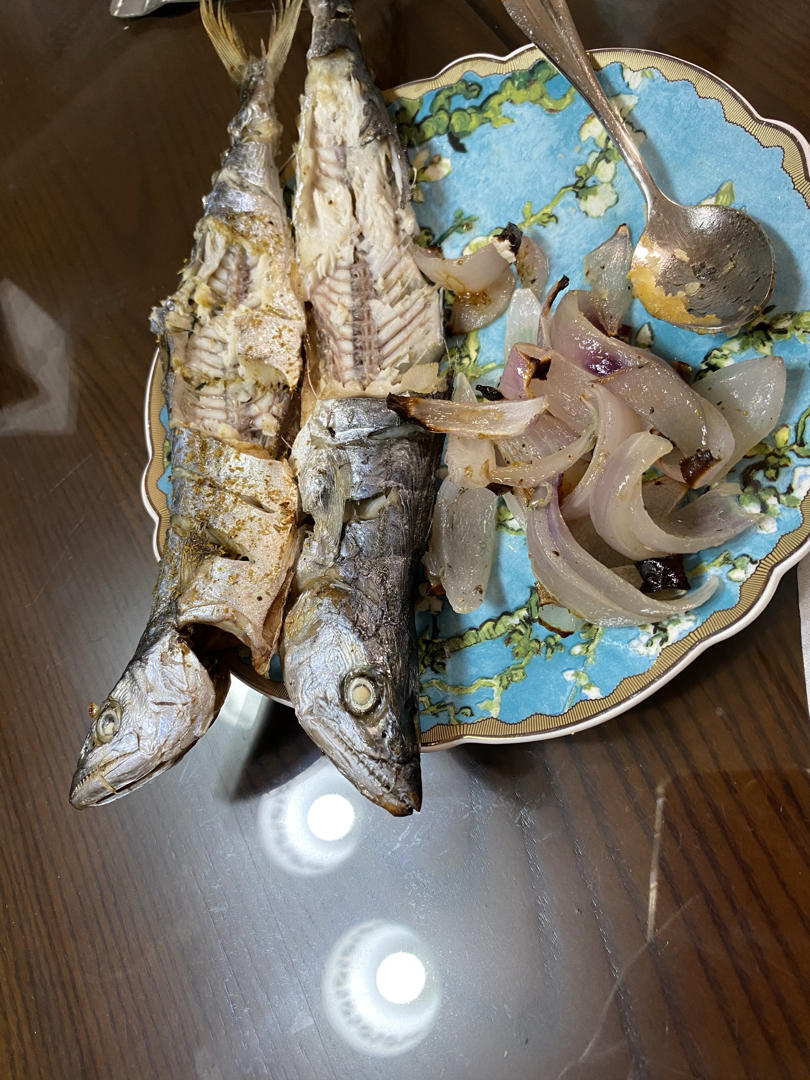 秘制香辣烤鲅鱼
