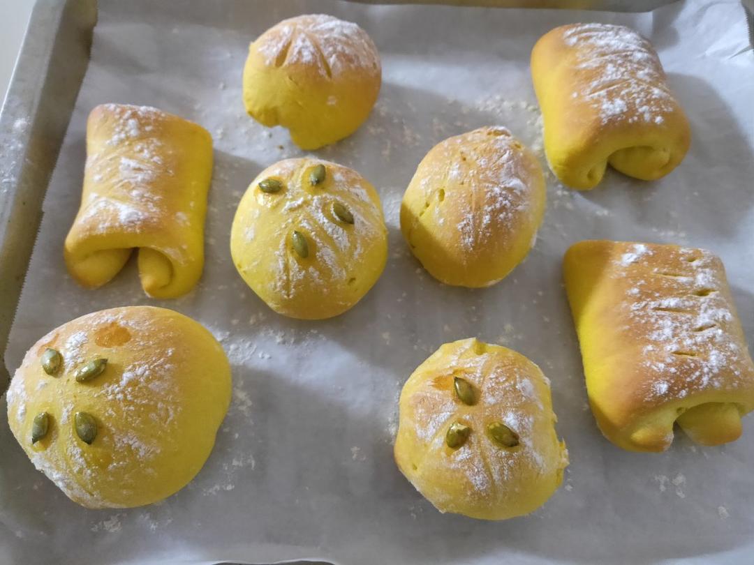 南瓜🎃奶酥面包