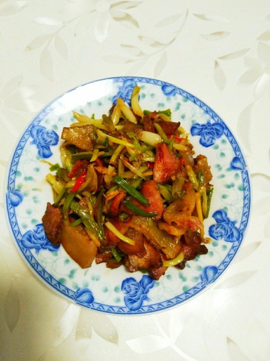 荞头炒腊肉