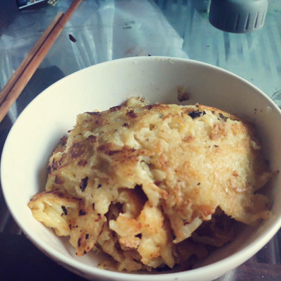 土豆丝鸡蛋饼