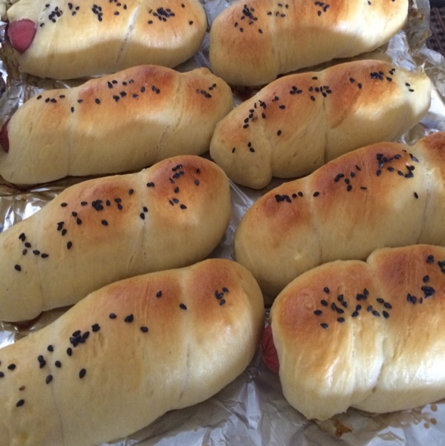 热狗面包卷