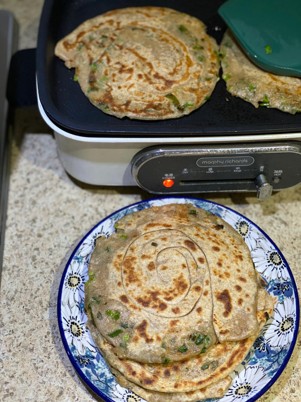 葱油饼（有油酥）