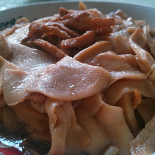 杏鲍菇炒肉片