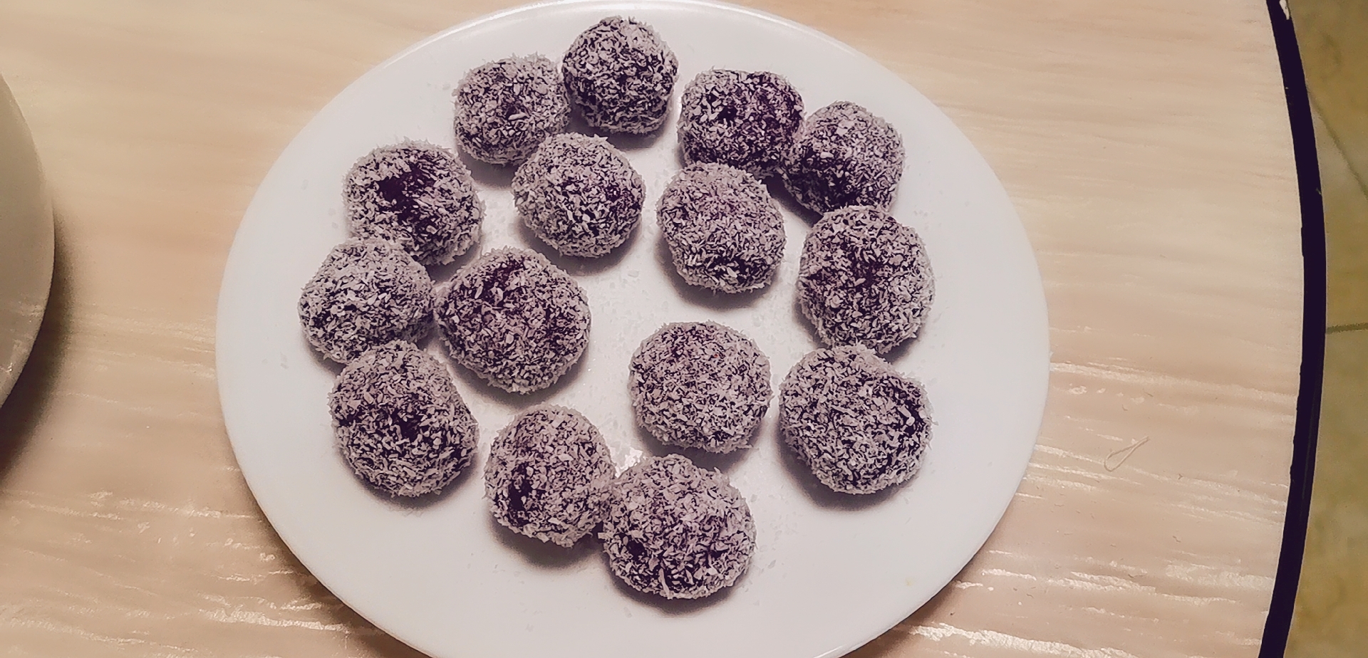 椰香紫薯糯米滋