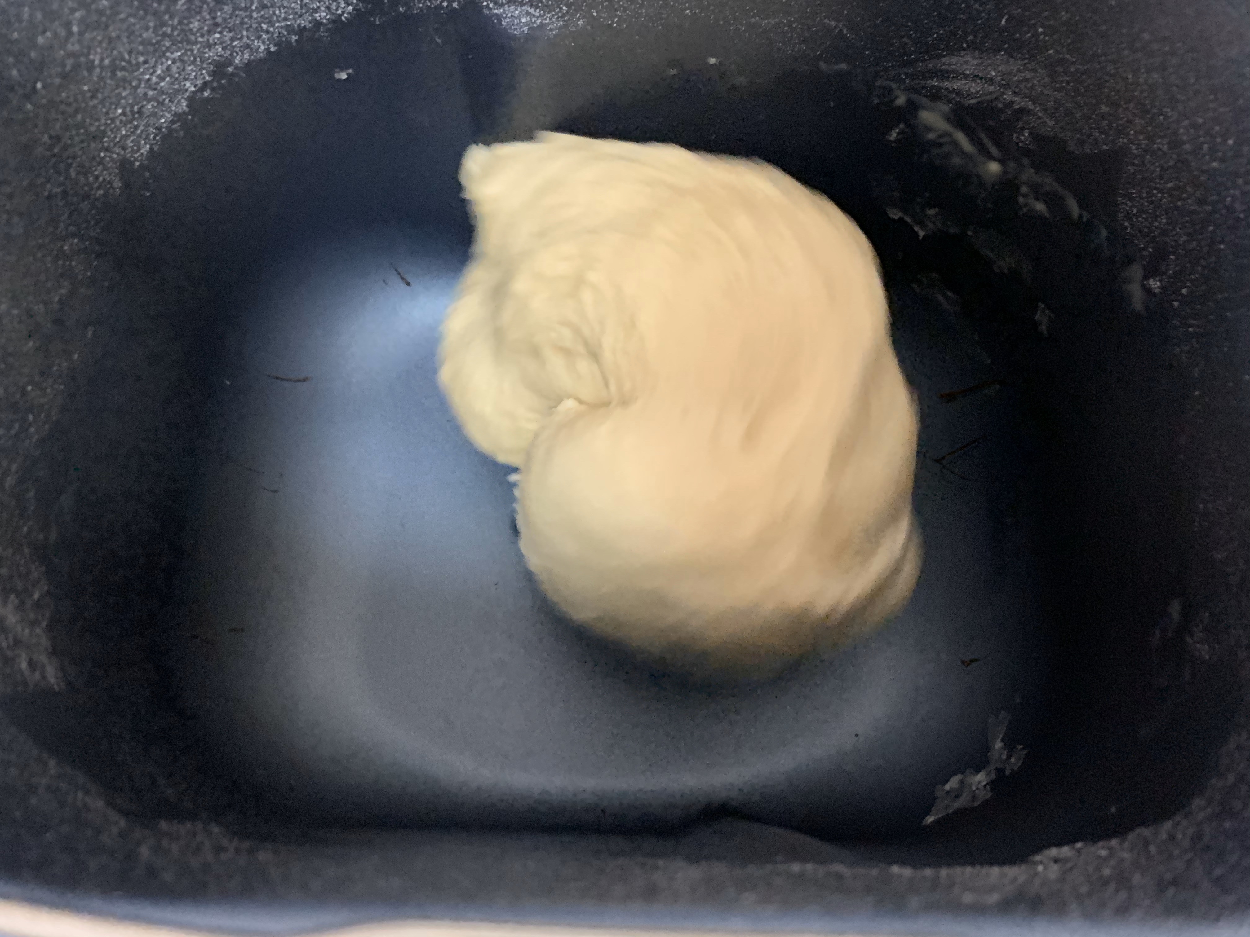 颜值与口味兼备的紫薯雪山吐司（面包机懒人版）的做法 步骤5