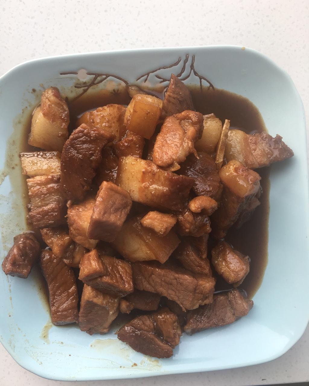 不焯水不放油的家常红烧肉