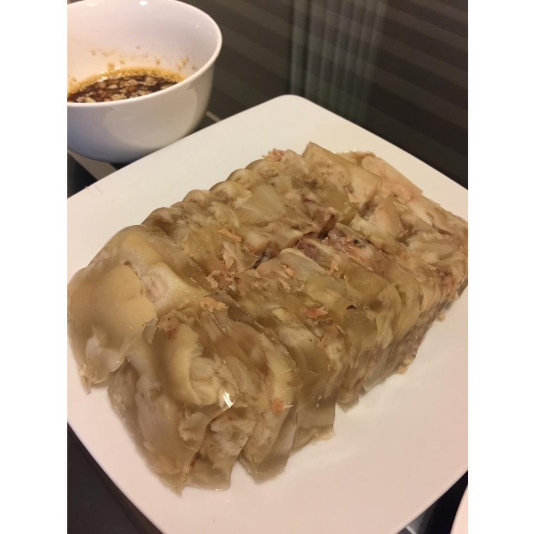 堂妈教你做年夜饭必吃———猪蹄冻