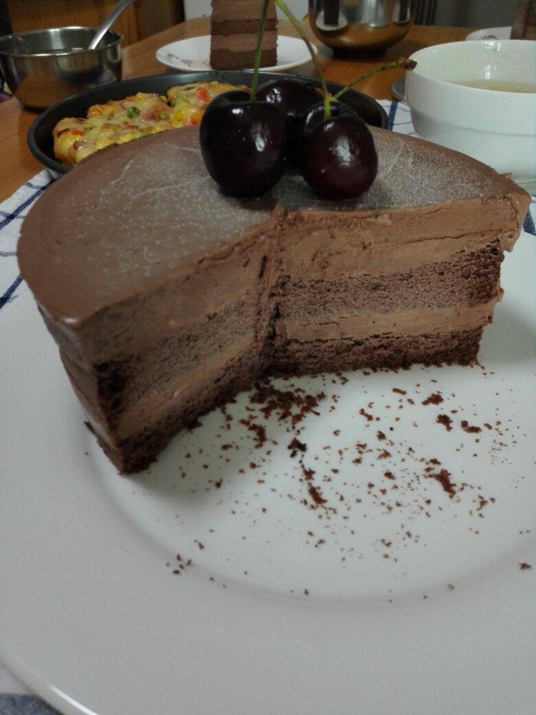 巧克力巴菲蛋糕