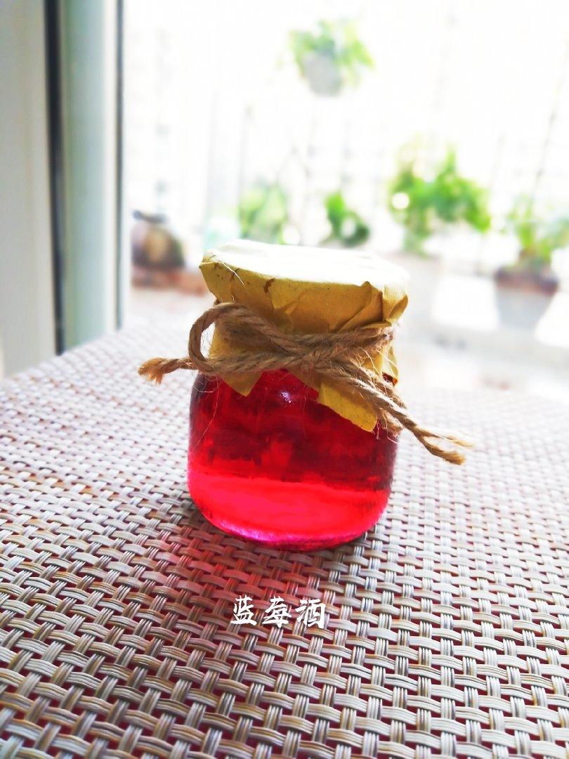 自制甜蜜蓝莓酒