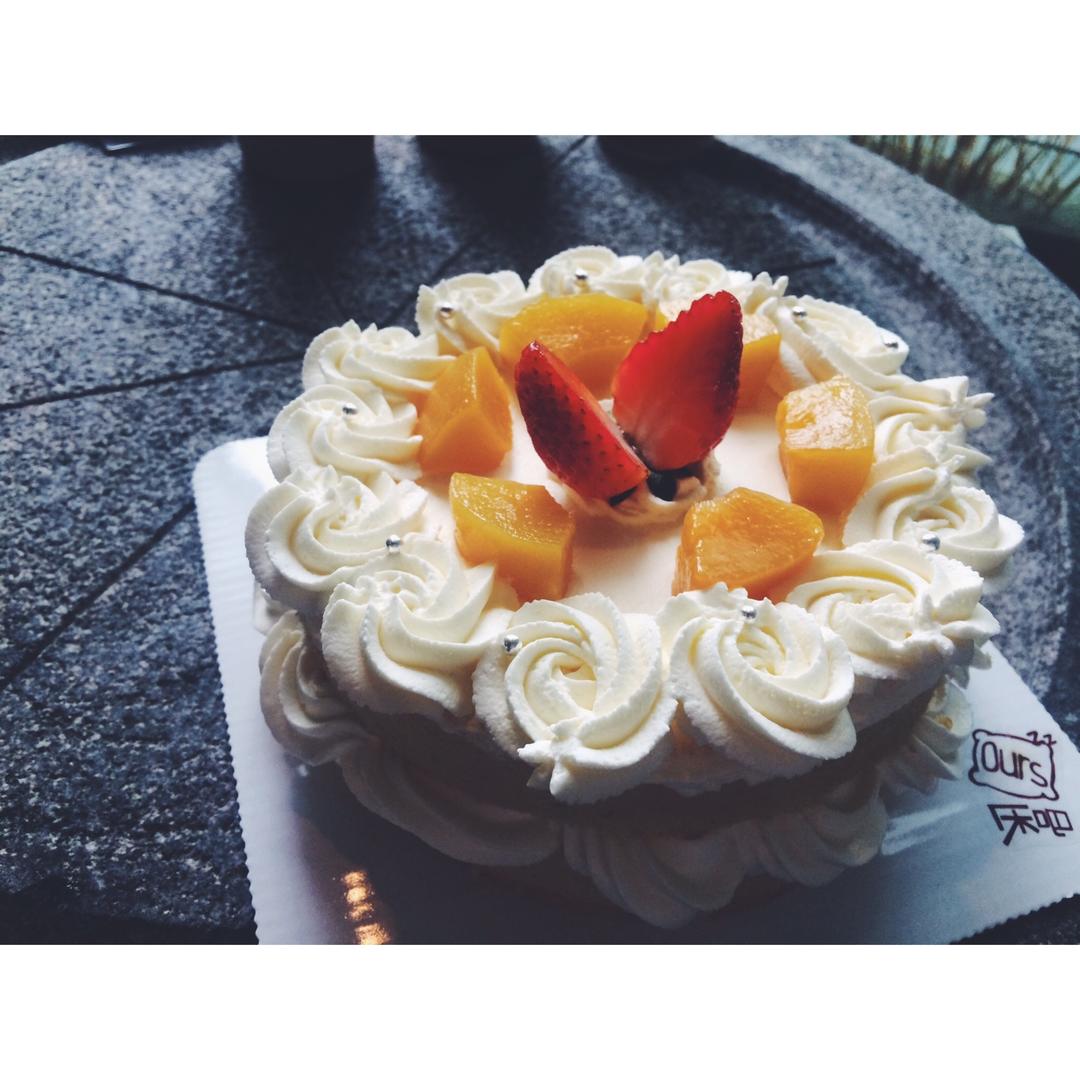 8寸戚风蛋糕（改良君之配方）#皮黑森林#