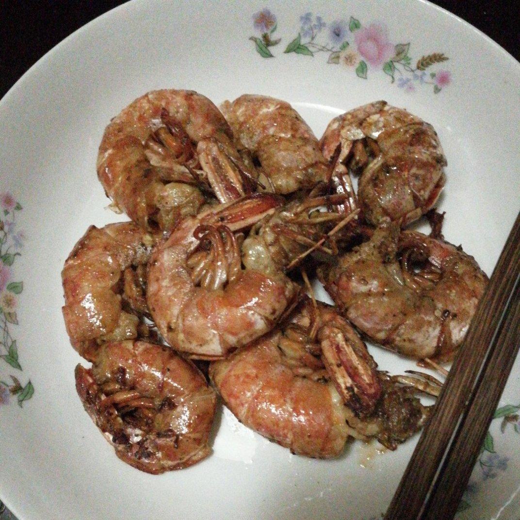 香煎阿根廷红虾