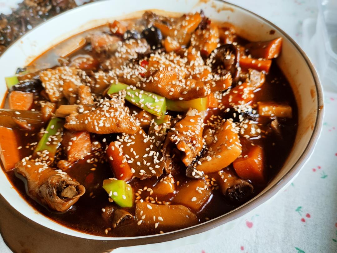 完美复制胖哥俩鸡爪煲