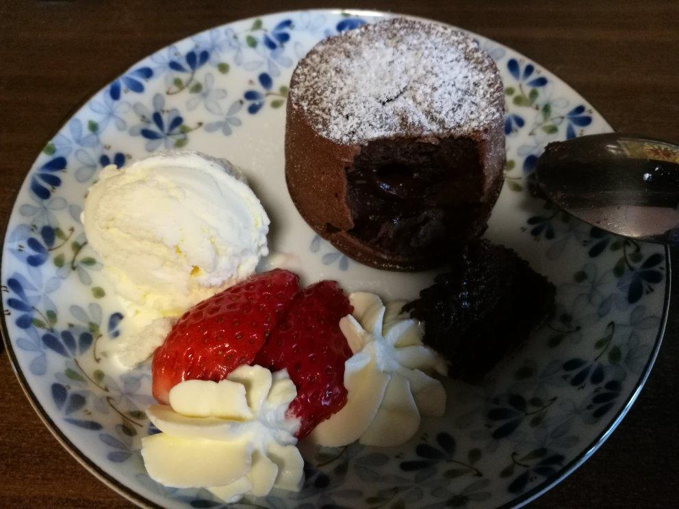 巧克力熔岩蛋糕 Chocolate Molten Lava Cake