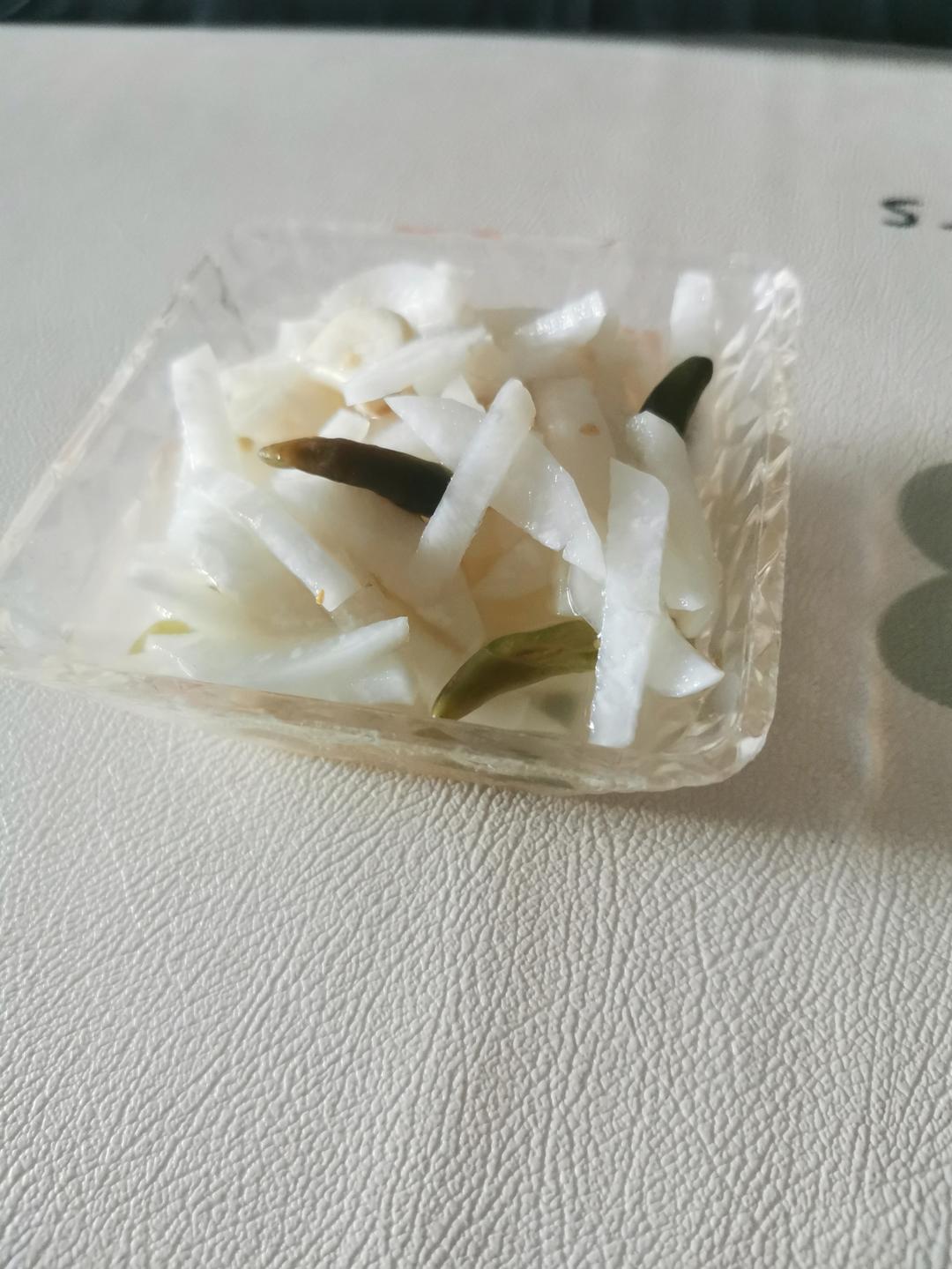 两步法酸甜萝卜泡菜