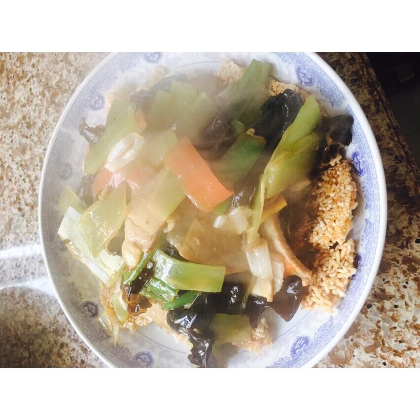 堂妈教你做锅巴肉片