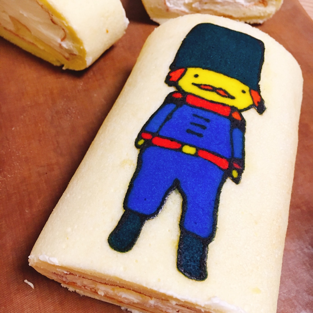 彩绘蛋糕卷—不消泡的蛋白糊做法