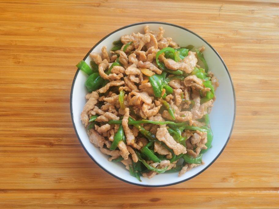 青椒炒肉丝