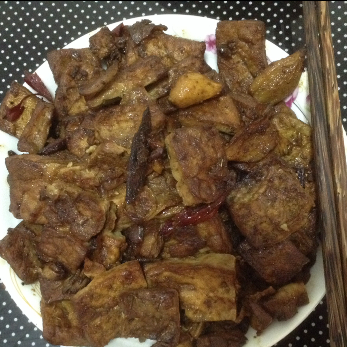 蜜汁豆干