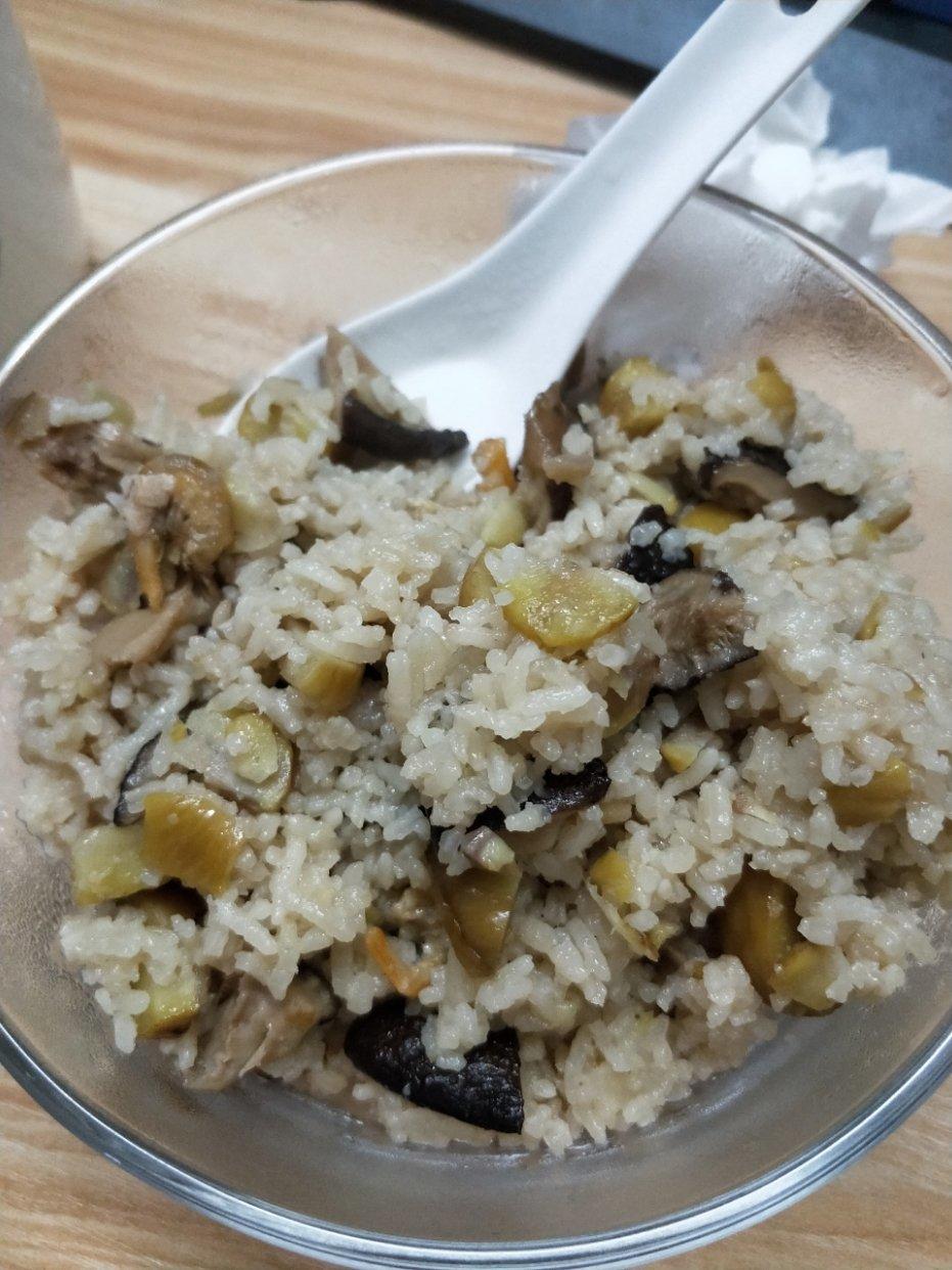 香菇板栗焖饭